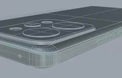 Realme P4 Power 5G 印度版手机外观rhino模型