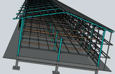 三层阶梯式鸡舍