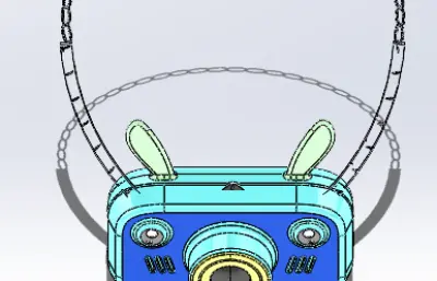 泡泡机设计模型