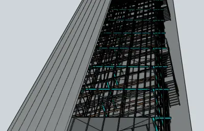 三层阶梯式鸡舍