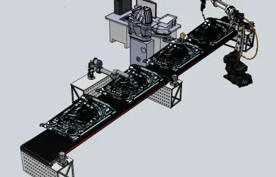 汽车零部件自动化检测生产线