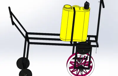农业喷雾推车设计