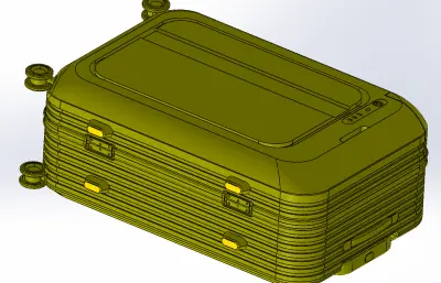行李箱stp模型