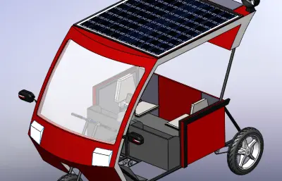 太阳能三轮车