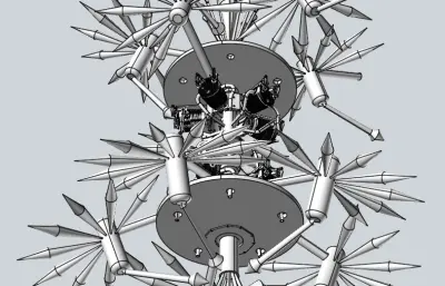 太空预想发电机动力源