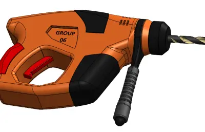 手钻机 钻孔机外观