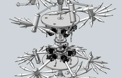 太空预想发电机动力源