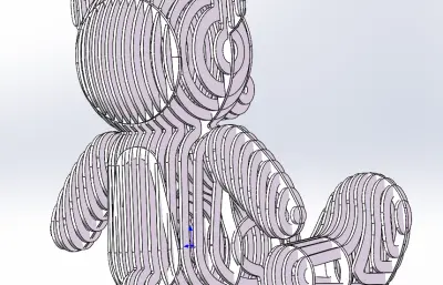 泰迪熊（木质拼图）