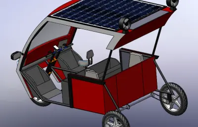 太阳能三轮车