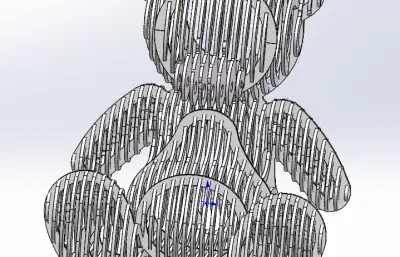 泰迪熊（木质拼图）