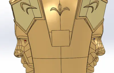 双子座头盔solidworks模型