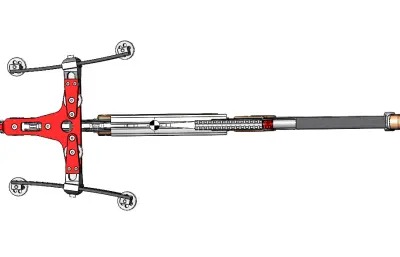 仿古双弩弓solidworks模型