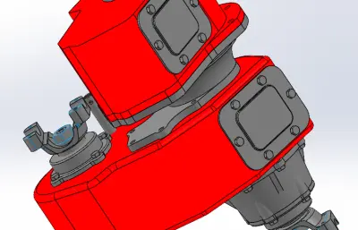 分动箱倍频器模型