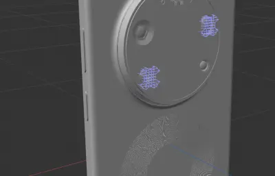 华为HUAWEI Mate 80 Pro Max 风驰版手机C4D,KEYSHOT模型