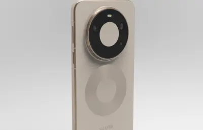 华为HUAWEI Mate 80 Pro Max 风驰版手机C4D,KEYSHOT模型