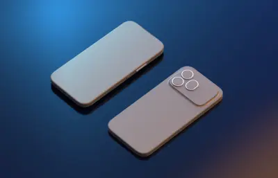 荣耀 600 Pro手机外观rhino模型