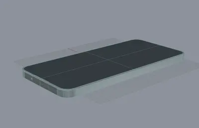 三星Samsung A27 5G手机外观rhino模型