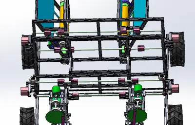 一次成型式草方格沙障碍铺设装置
