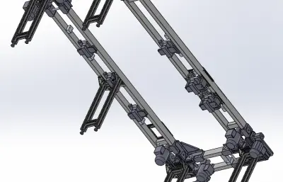 矩形托盘循环输送线