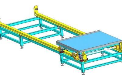 物料搬运横移台车