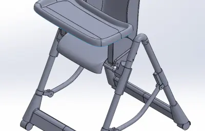 婴儿喂食餐椅设计
