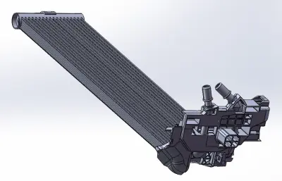 Delphi德尔福汽车空调散热器