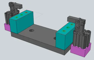 小五金模具底座