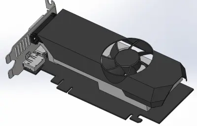 GIGABYTE GTX 1050 Ti显卡solidwork