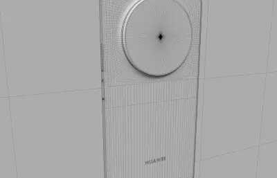 华为畅享 90 Pro Max手机C4D,KEYSHOT模型