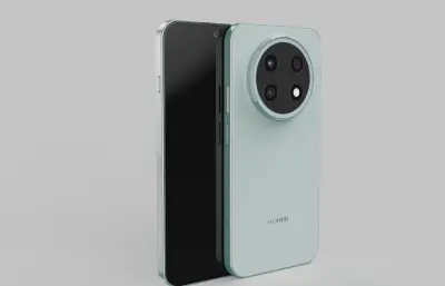 华为畅享 90 Pro Max手机C4D,KEYSHOT模型