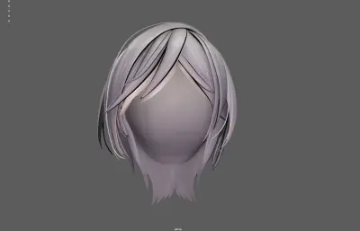 头发发型 短发 美女头发