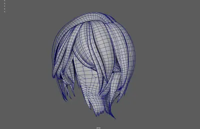 头发发型 短发 美女头发