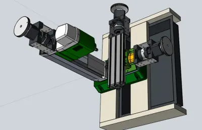 微型车床驱动结构