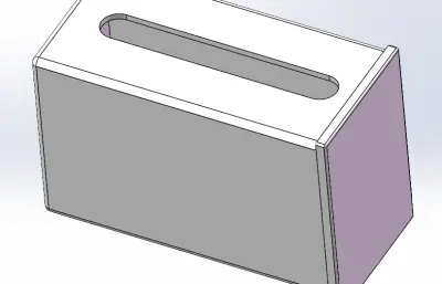 3D打印卫生纸盒