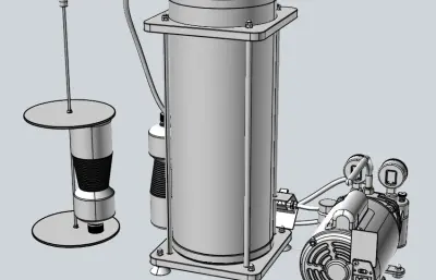 测试密封设备模型