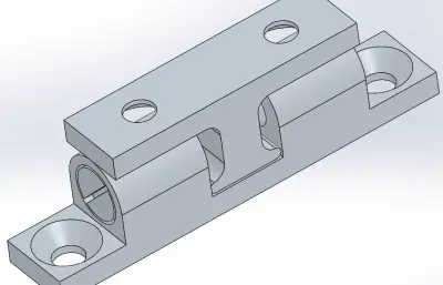 4个规格的门碰珠stp模型
