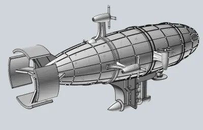 飞艇，轻航空器模型