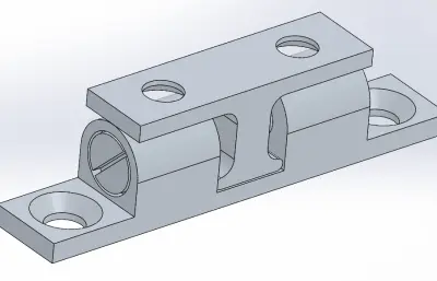 4个规格的门碰珠stp模型