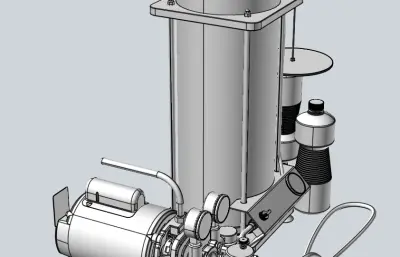测试密封设备模型