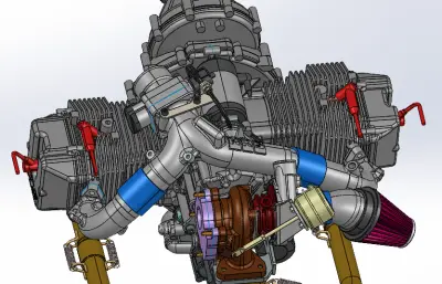 HKS 700T飞机发动机