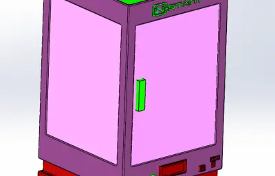 3D打印机stp模型