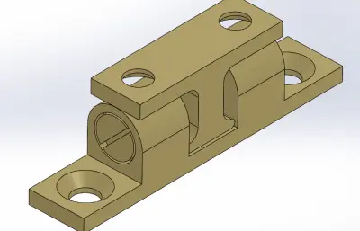 4个规格的门碰珠stp模型