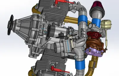 HKS 700T飞机发动机