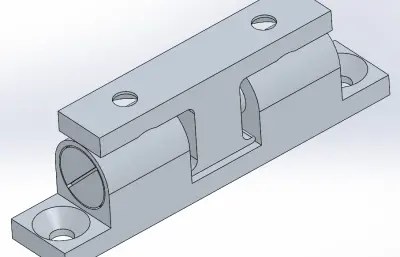 4个规格的门碰珠stp模型