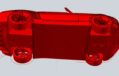 迈凯伦跑车,汽车模型