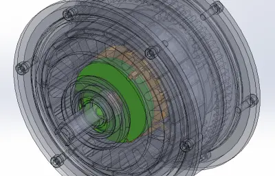 驱控一体式轮毂电机