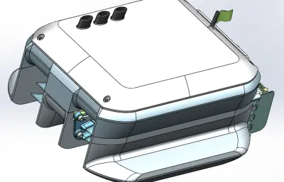 桨驱动船遥控船模