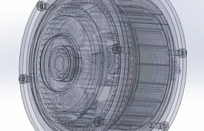 驱控一体式轮毂电机