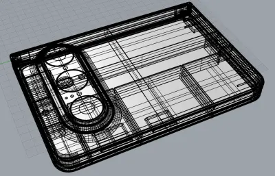华为Pura X Max手机3D模型（真机抄数）