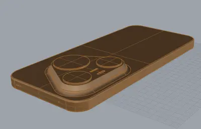 华为Pura 90 Pro Max手机3D模型